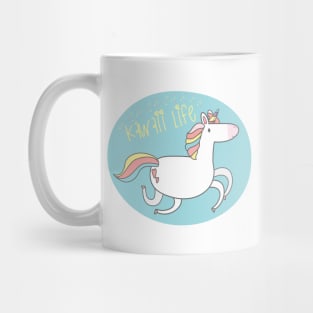 Kawaii life unicorn Mug